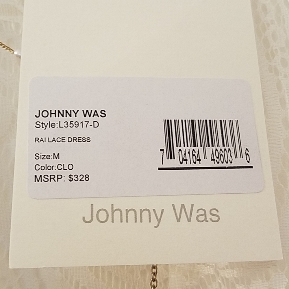 JOHNNY WAS Rai Lace Dress - Picture 7 of 8